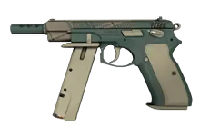 CZ75-Auto | Green Plaid preview