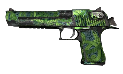 Desert Eagle | Emerald Jörmungandr (Well-Worn) item image