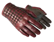 Image of ★ Driver Gloves | Crimson Weave (Well-Worn)