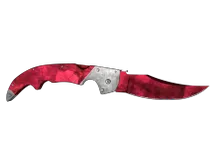 Falchion Knife | Doppler - Ruby preview