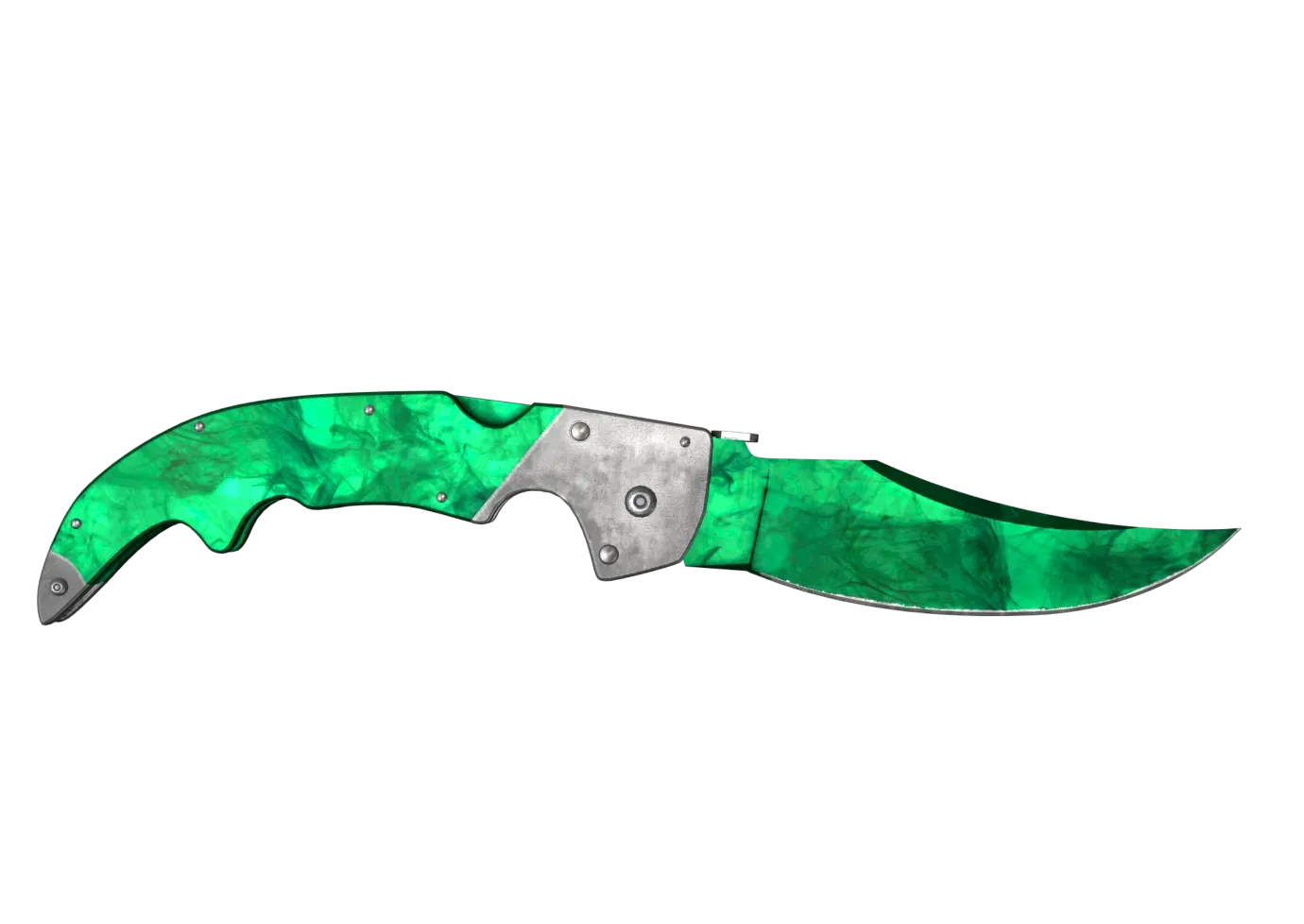 Falchion Knife | Gamma Doppler - Emerald preview