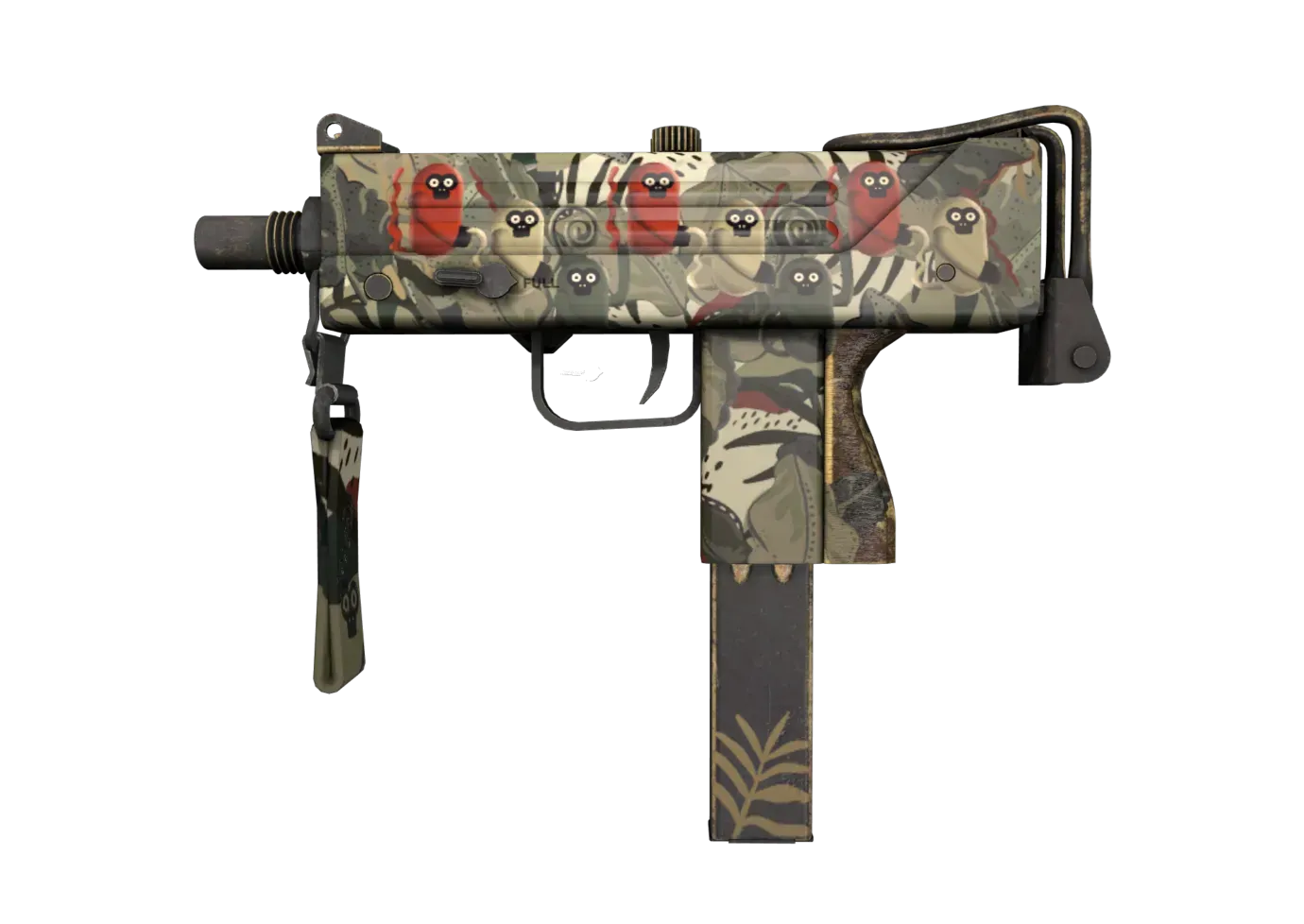 MAC-10 | Monkeyflage preview