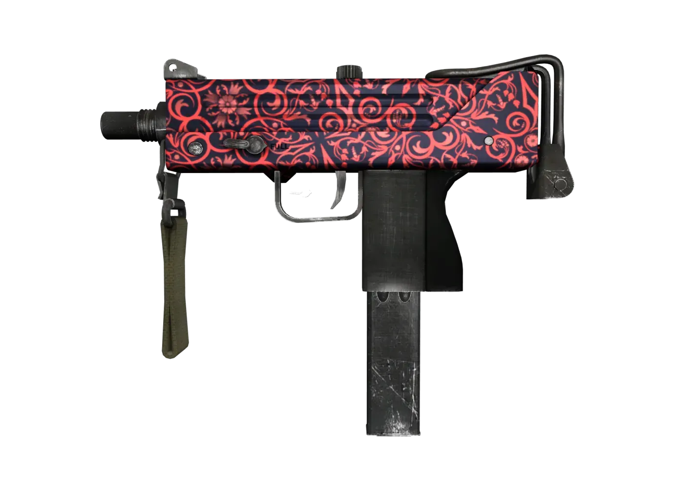 MAC-10 | Red Filigree preview