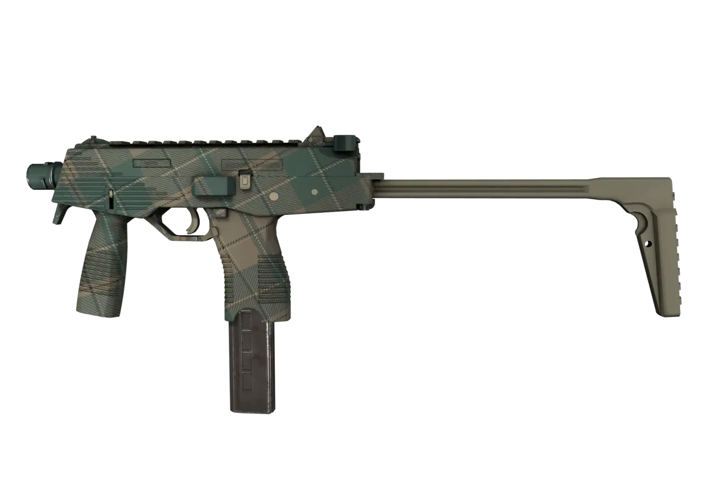 MP9 | Green Plaid preview