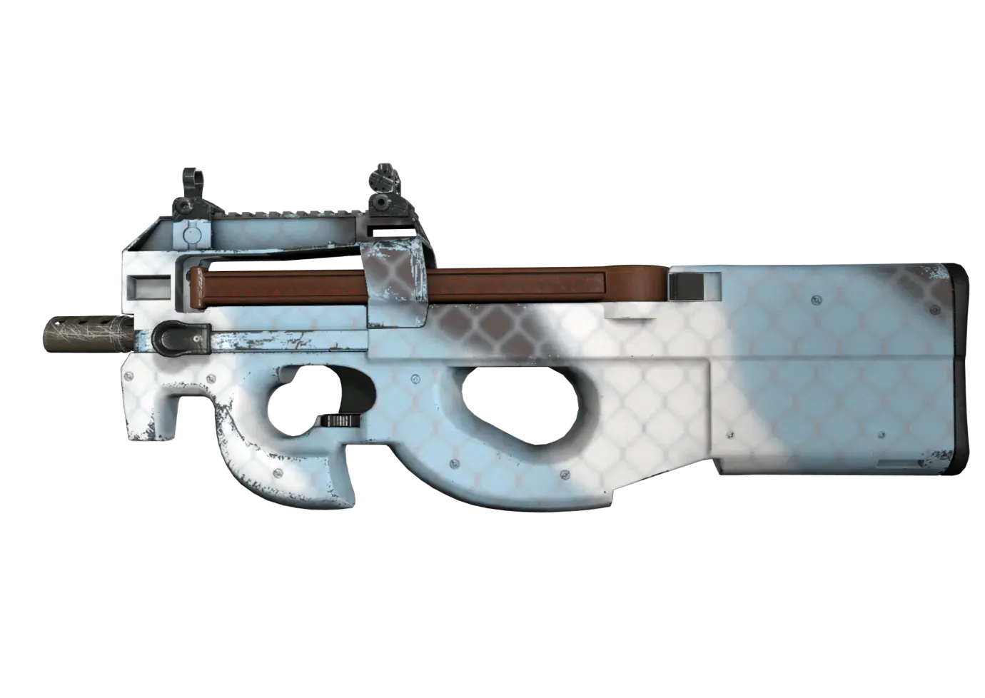 P90 | Glacier Mesh preview