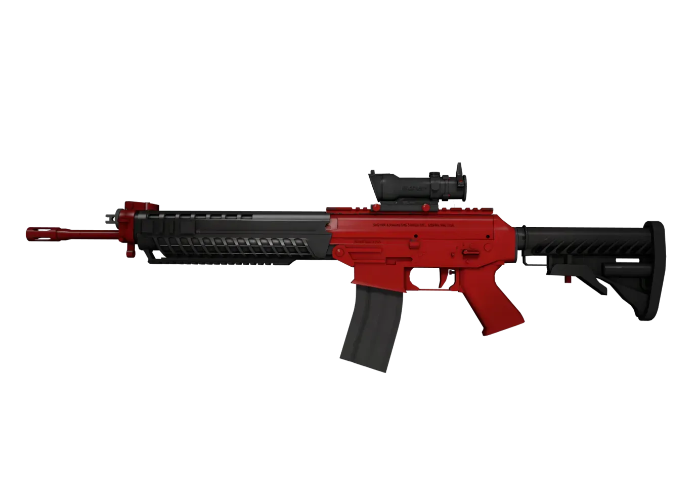 SG 553 | Candy Apple preview