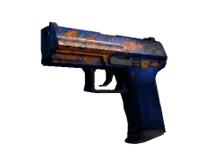 Image of StatTrak™ P2000 | Fire Elemental (Battle-Scarred)